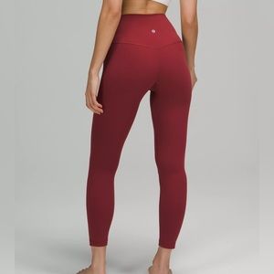 COPY - Lululemon align leggings 25” 4 burgundy